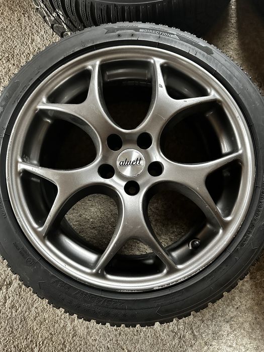 Алуминиеви джанти Aluett 69z 17 цола с гуми Lassa snoways4