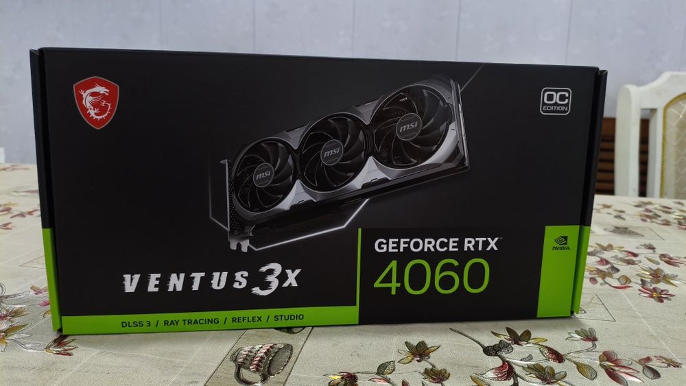 Видеокарта MSI RTX 4060 Ventus 3