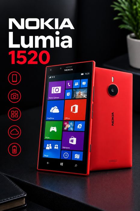 Ретро Nokia lumia 1520