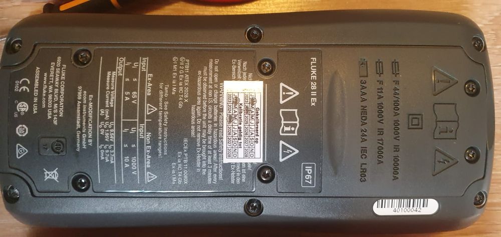 Multimetru digital Fluke 28 II Ex.
