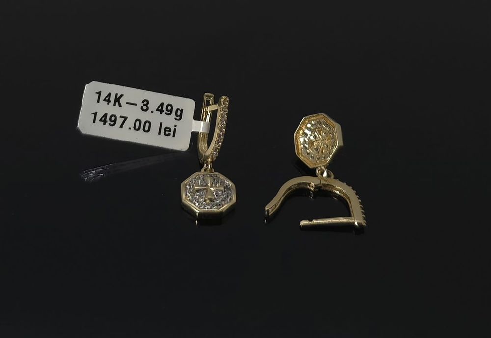 Cercei aur 14k 3.49gr