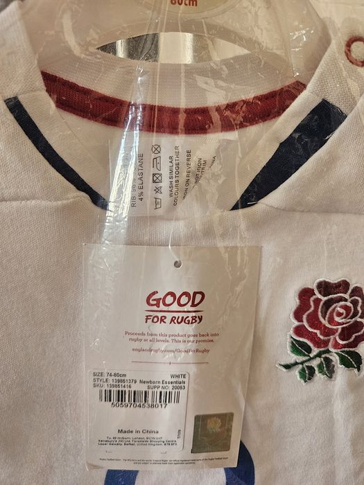 Ромпер дълъг ръкав, 100% памук, размер 80см, размер 9-12м