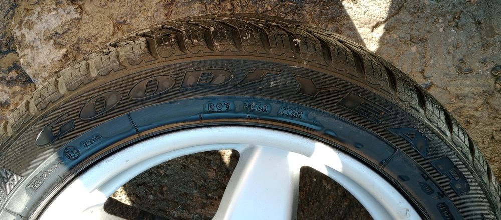 Продавам джанти с гуми 17цола