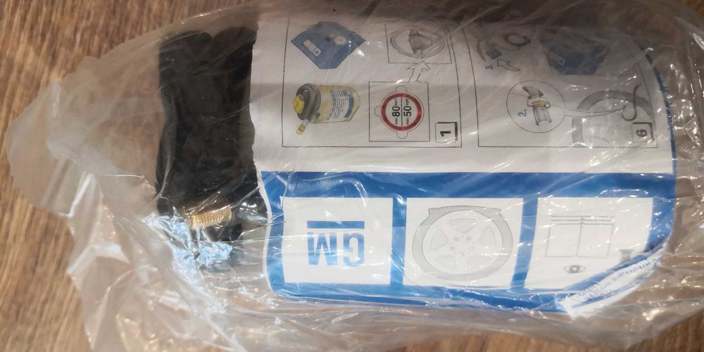 Комплект компресор за помпене на гуми и кука теглене Opel,  GM- Opel