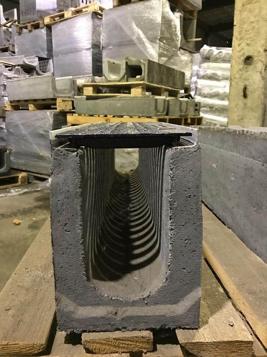 Лотки, арыки, бетон пластик