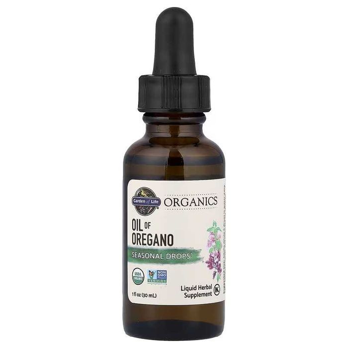Garden of Life Oil of Oregano масло орегано жидкий suyuq