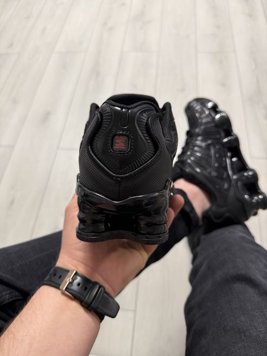 Adidasi Barbati Nike Shox Full Negru! (44,45,46)