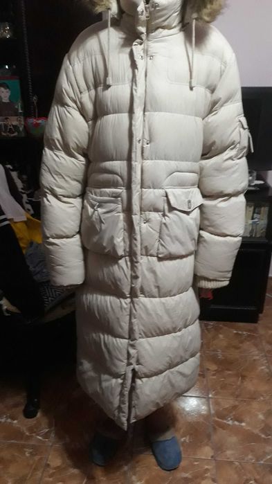 Geaca lunga calduroasa livrare gratis