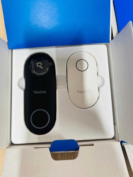 Sonerie wireless impermeabilă exterior Reolink PoE, Super HD 2K+