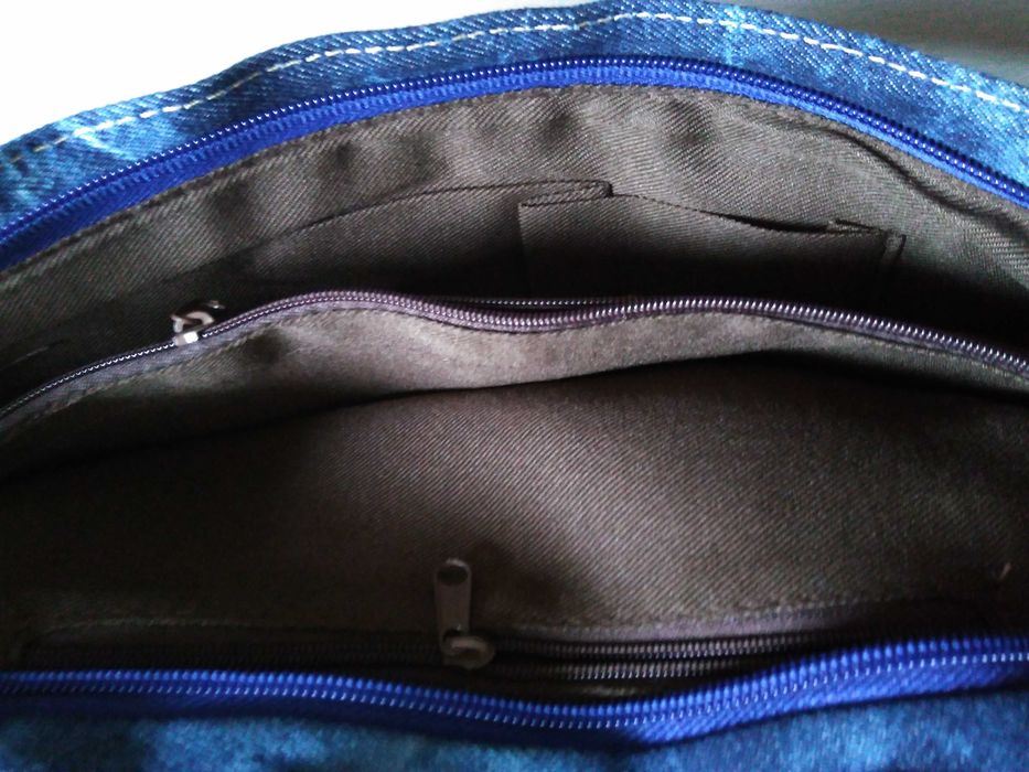 Чанта от дънков плат