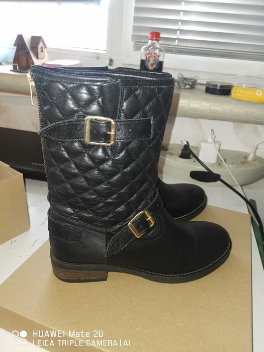 Дамски ботуши номер 38 от естествена кожа