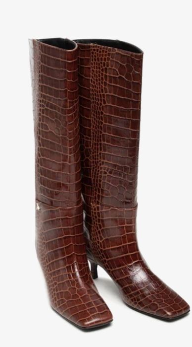 Ботуши Patrizia Pepe croko 39н