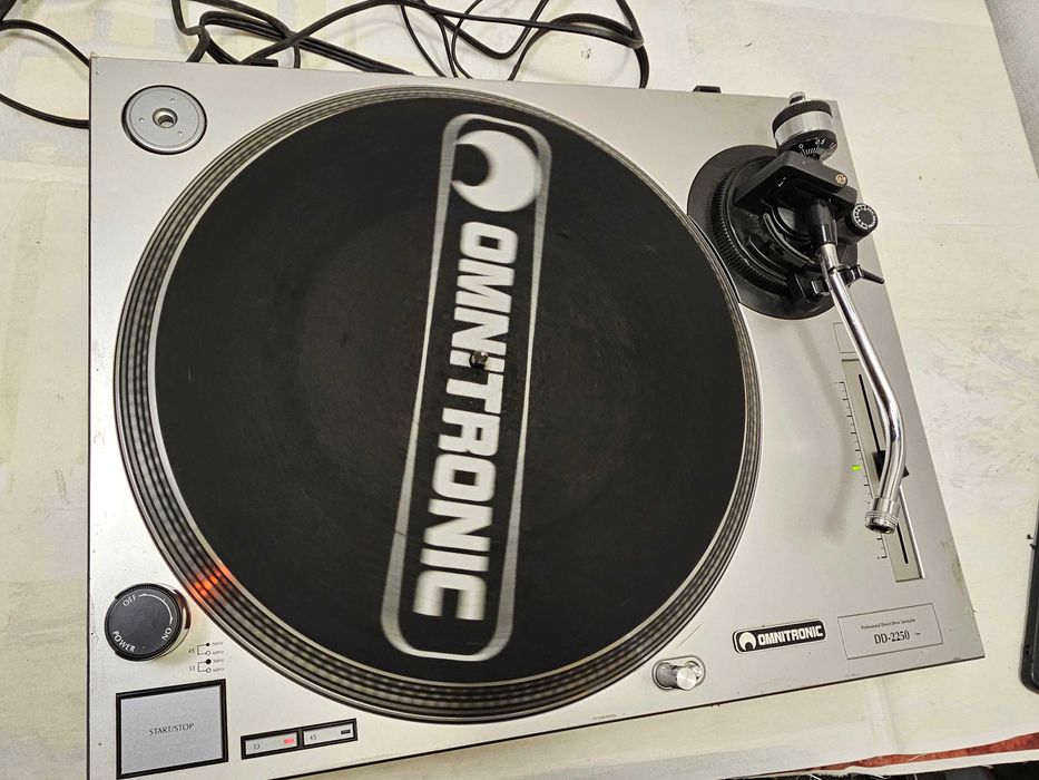 Pick-up DJ Direct Drive Omnitronic DD-2250 (Fără doză/headshell)