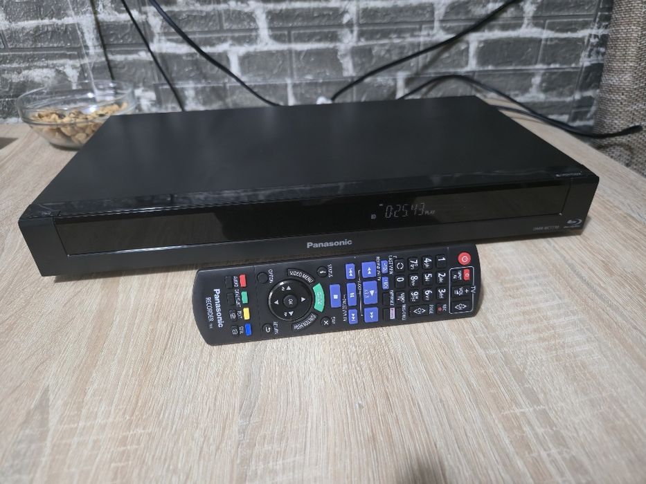 Blu-ray Recorder Panasonic DMR-BCT730, HDD 500GB, Tuner TV, 3D, 4K Upscaling