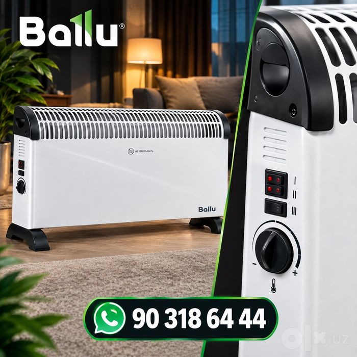 Ballu 2000 W — tez va samarali isitish! | 20$