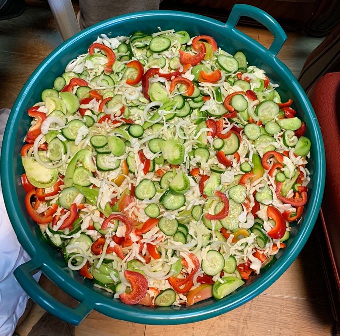 Muraturi facute din gradina proprie