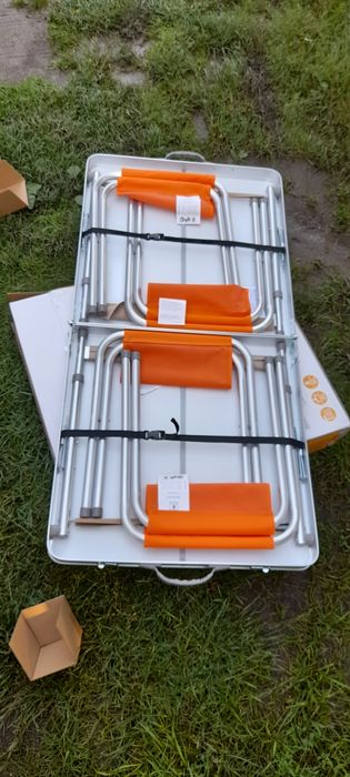 Masa camping 4 scaune preț la set