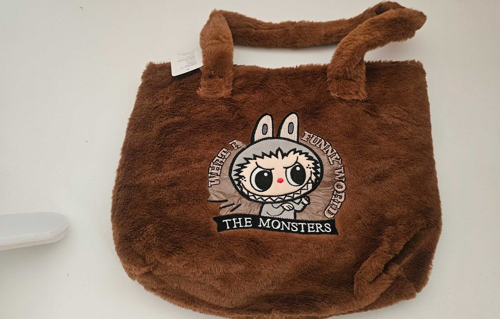 Плюшени чанти Лабубу с магнитна закопчалка / LABUBU