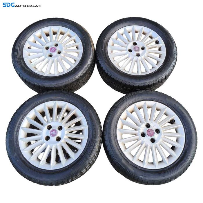 Set Jante Janta Roata Roti 205 55 R16 6.0JX16H2-41 Fiat Punto 1998 - 2012 [JNT0006]