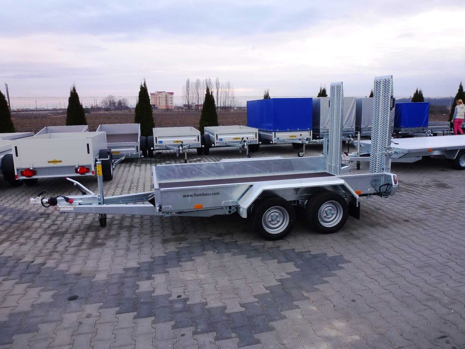 Remorca transport utilaje excavatoare Humbaur