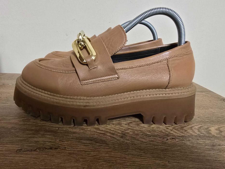 Gino Rossi оригинални дамски лоуфъри от естествена кожа