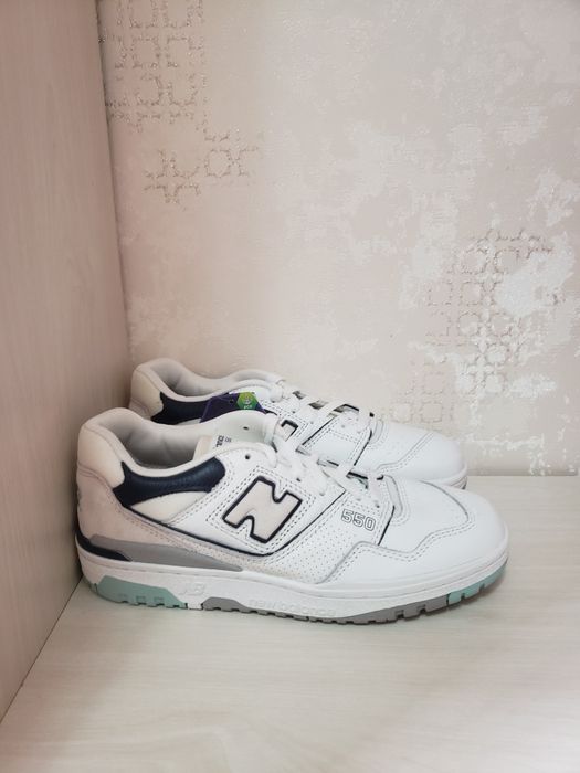 Кроссовки New Balance,классические,белые,оригинал,38 размер