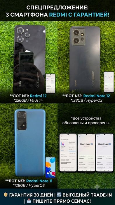 Продажа БУ телефонов