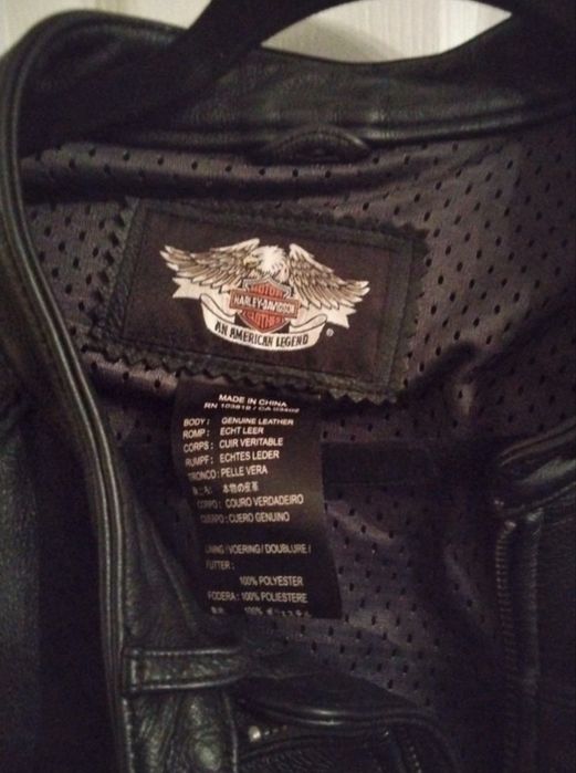 Geaca piele Harley Davidson
