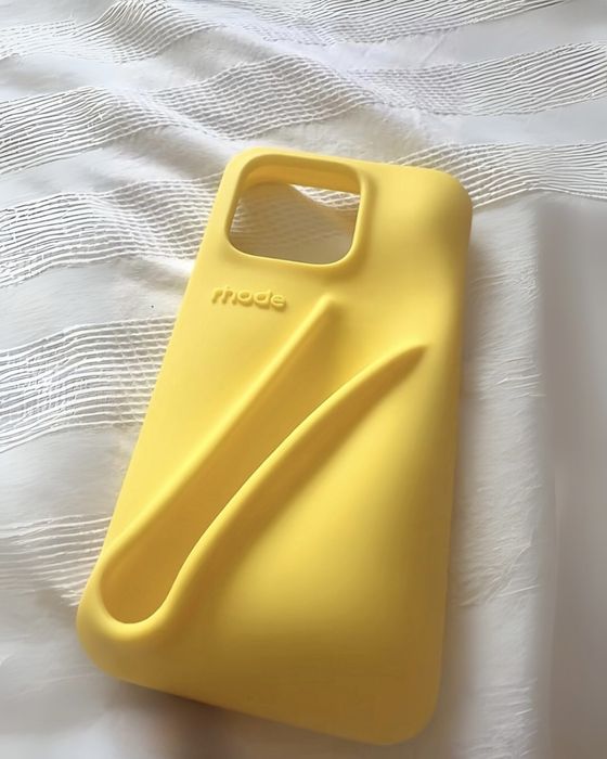 Rhode жълт калъф + гланц Lemontini Rhode case + Lip gloss Лимитиран