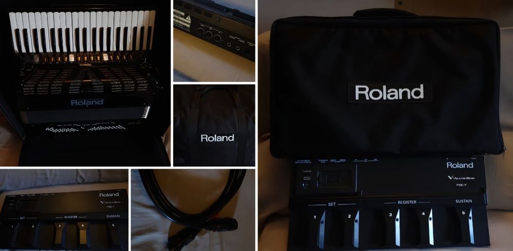 Acordeon Roland FR7X - IMPECABIL