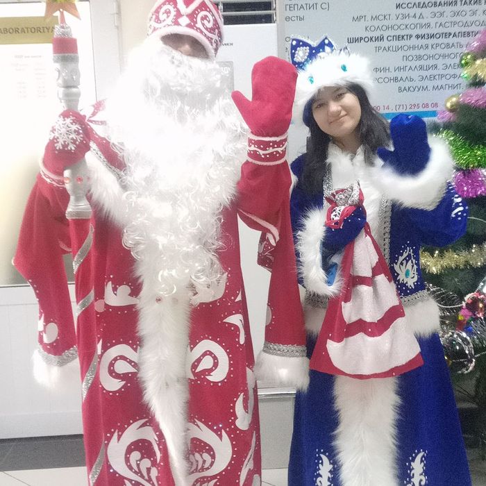 Qor bobo va Qor qiz  Yangi yil oqshomida uyingizga tashrif buyuramiz