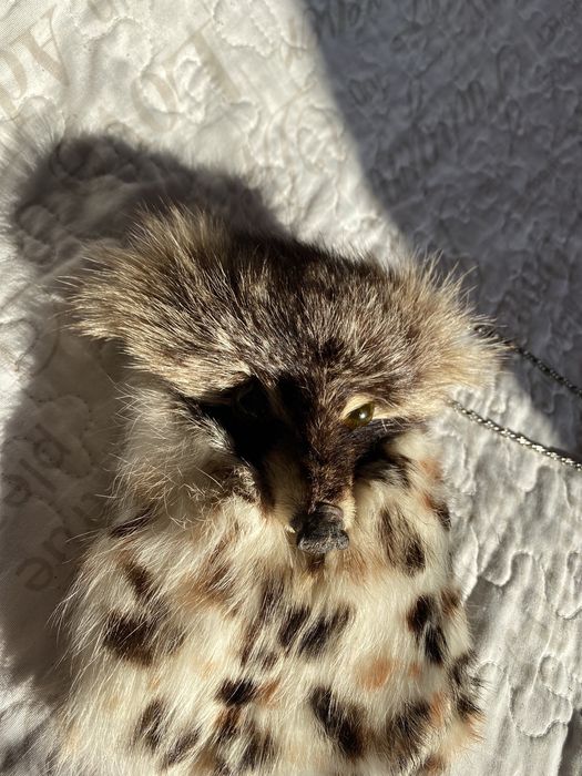 Дамска чанта от естествена лисица!