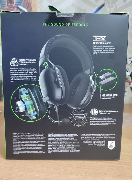 Razer Blackshark V2 + USB Sound Card