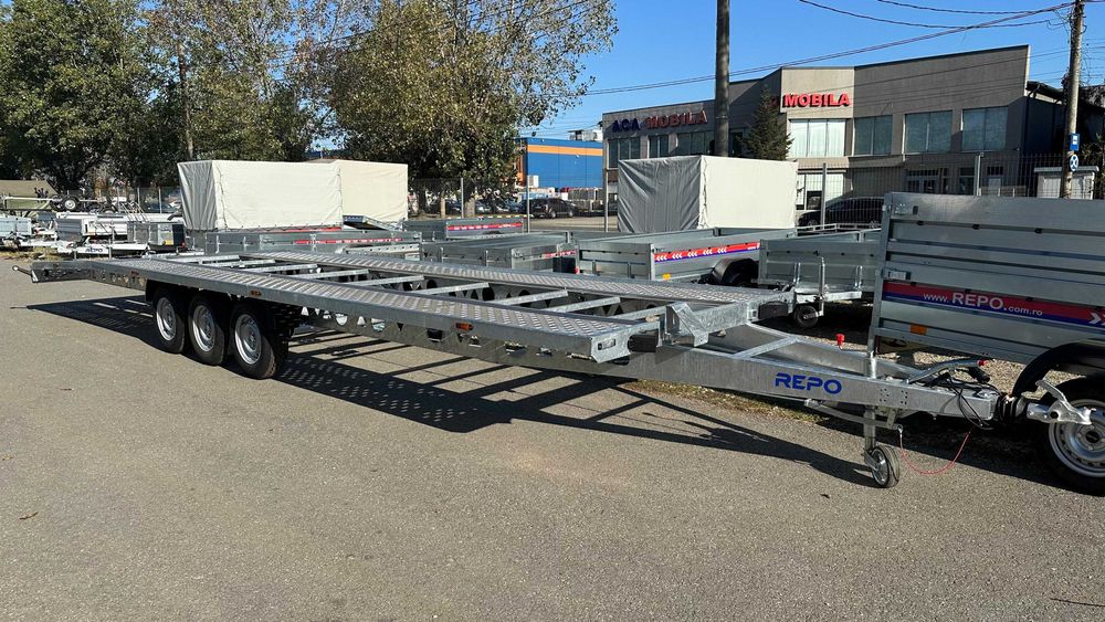 Remorcă platformă TSA 8521 3500 kg nouă cu carte identitate RO