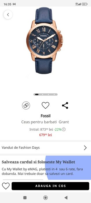 Ceasuri Fossil + Casio