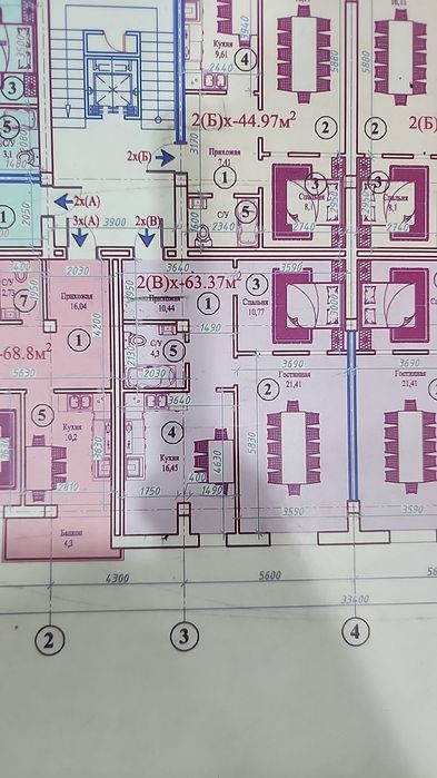 Самарканд шахарда янги курилган дом.