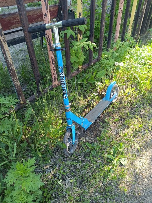 Велосипед детский и самокат