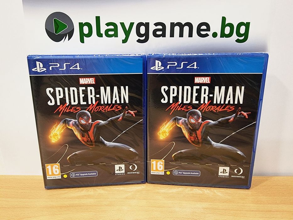 Чисто нова игра Marvel Spiderman Miles Morales за PS4