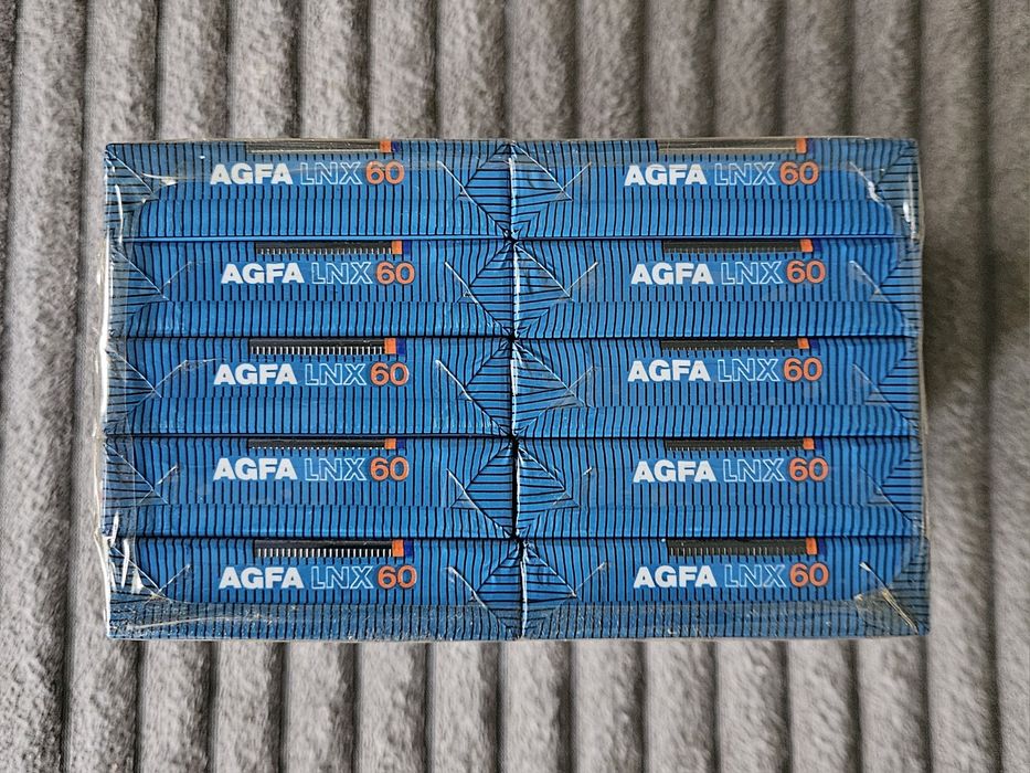 10 Casete Audio AGFA LNX60 sigilate