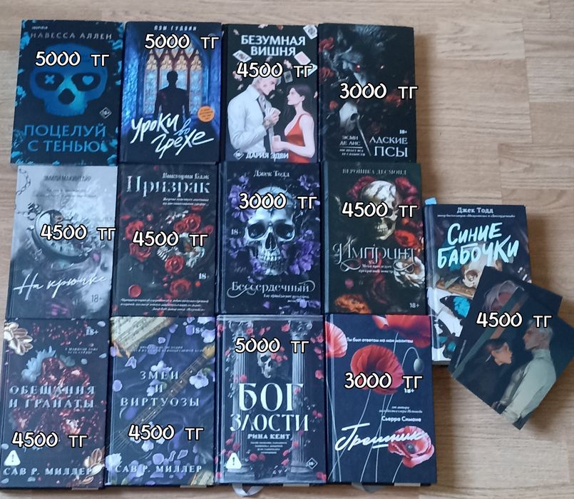 Dark romance  и остросюжетные романы