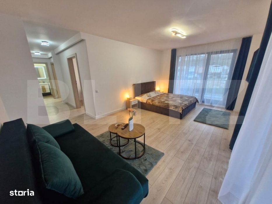 Apartament 2 camere, 59 mp, zona Vivo