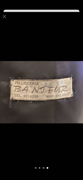Haină de blana naturală Milano mărimea 40