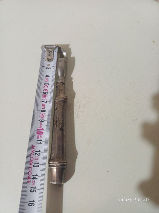 Сребърна отварачка за шишета 925 стерлингово