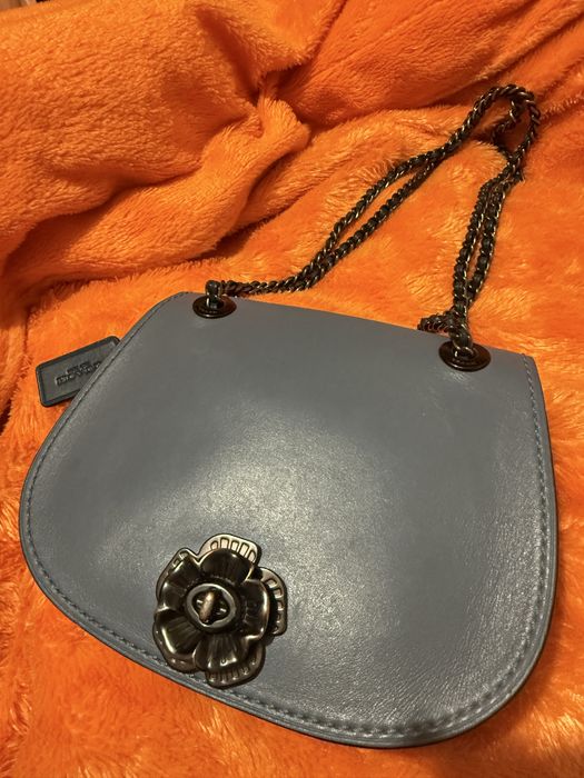 оригинальная винтажная сумка Coach Parker 76114 Saddle Bag