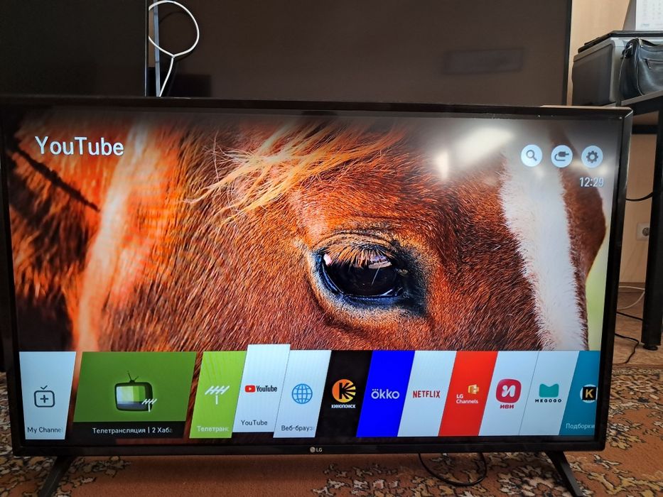 Телевизор lg 43 дюмов   109см смарт