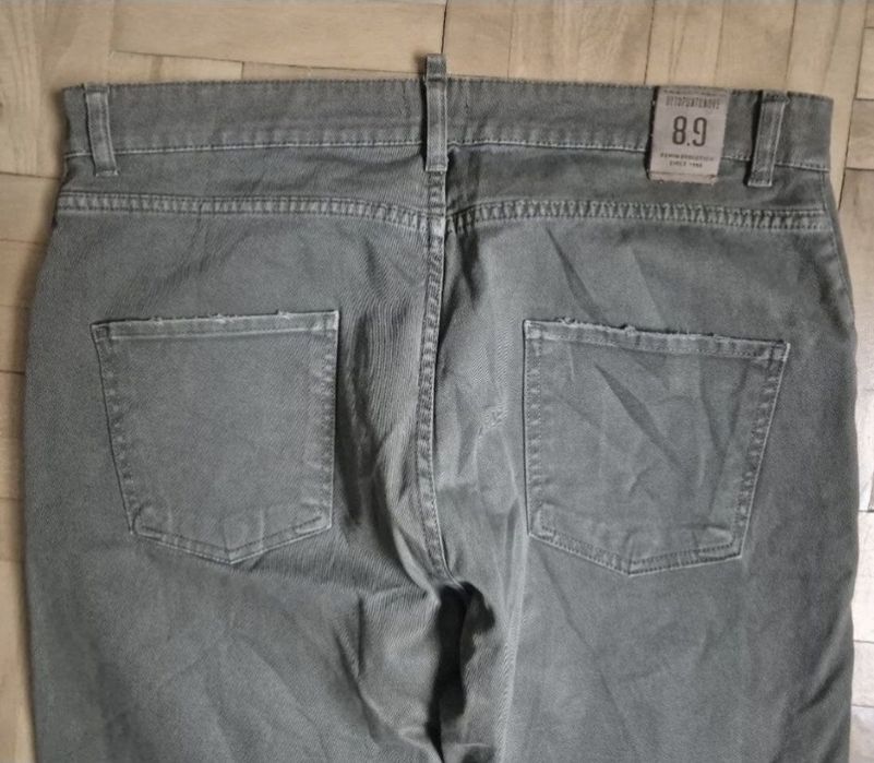 Blugi de lux Ottopuntonove Slim Fit, Made in Italy, Bărbați - 52