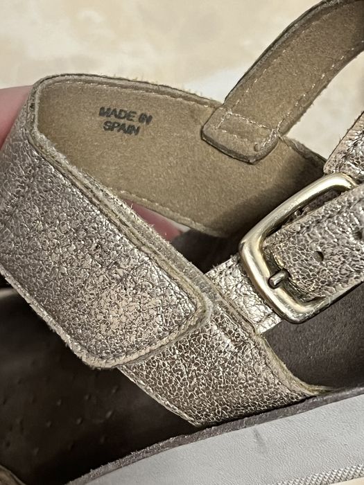 Кожаные кеды и сандалии Geox