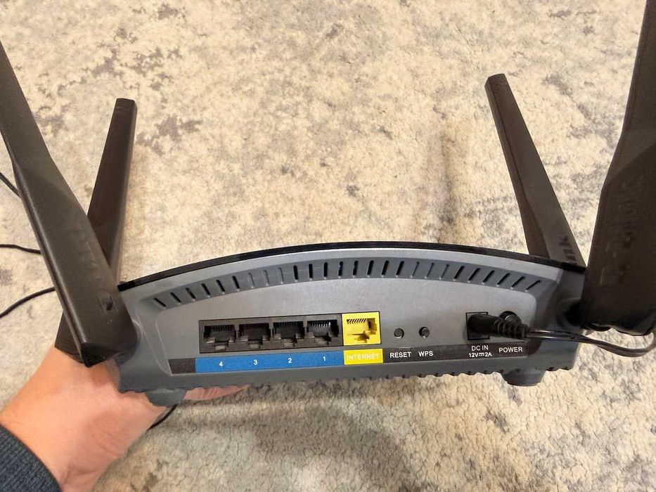 Router Wireless D-Link DIR-1960 EXO, Dual-Band, AC Wave 2, MU-MIMO
