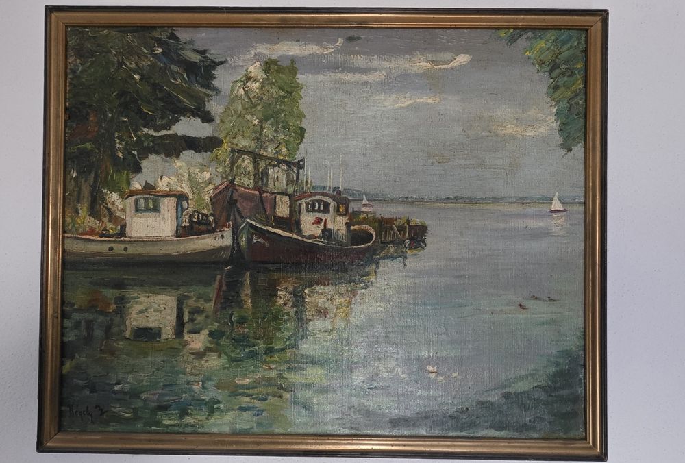 Tablou marina semnata Negel sau Negely ??