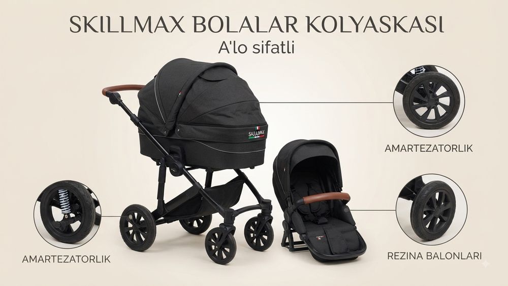Десятка коляска Skillmax